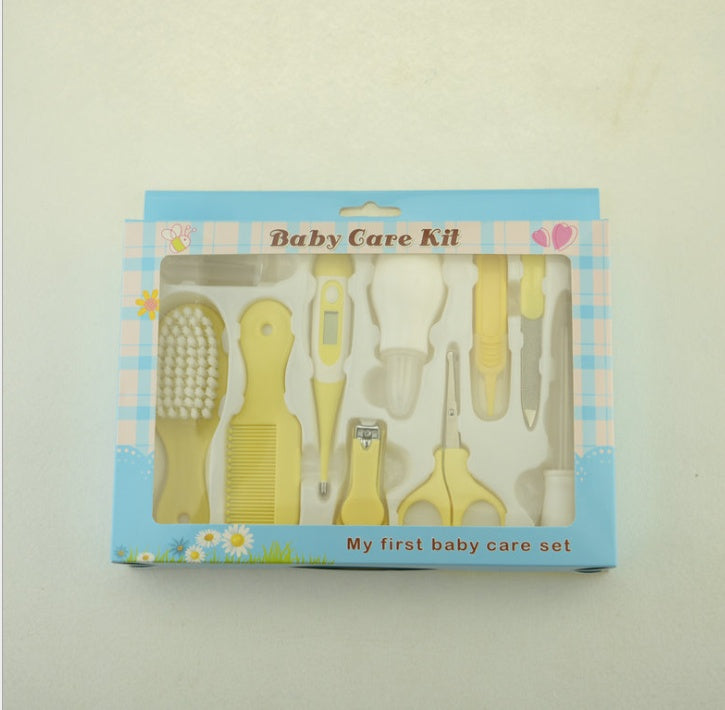 Maternal and Infant Thermometer Feeding Nasal Nasal Care 10 Piece Set Baby Manicure Clamp Nail Clipper Set Maternal and Infant Thermometer Feeding Nasal Nasal Care 10 Piece Set Baby Manicure Clamp Nail Clipper Set